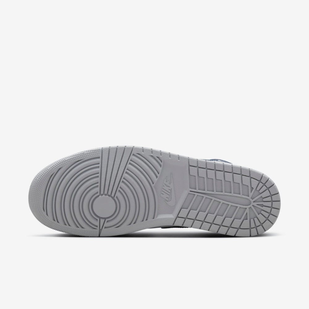 Jordan 1 Mid Wolf Grey Midnight Navy