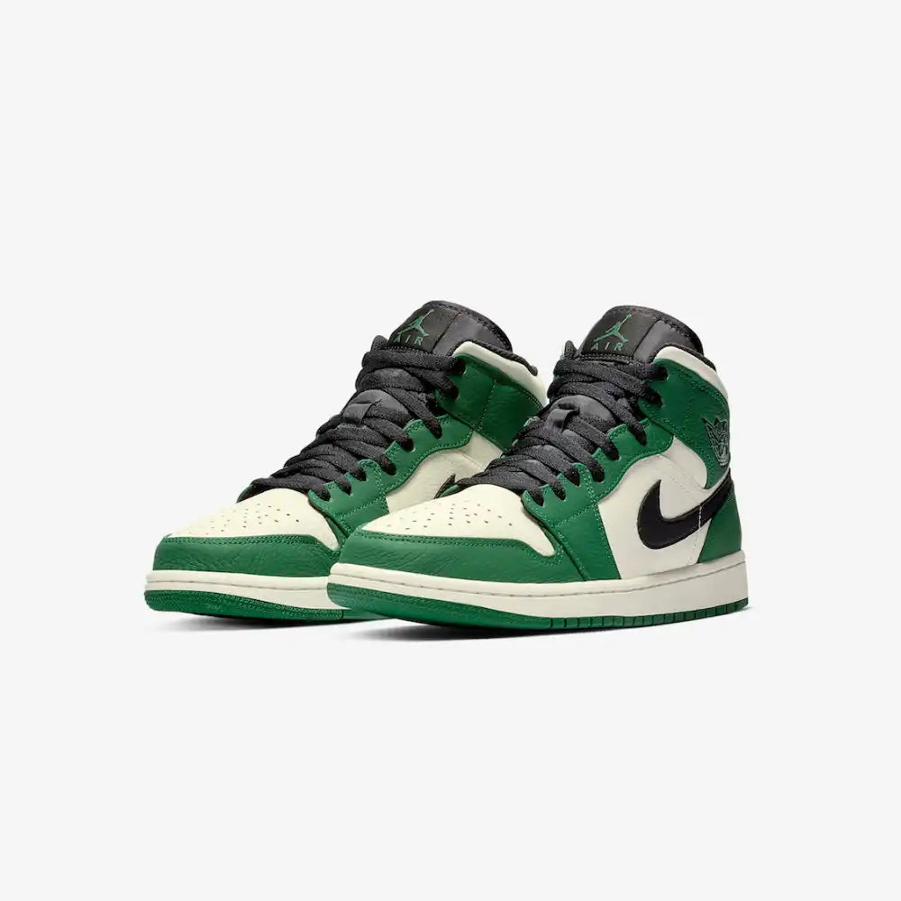 Jordan 1 Mid Verde Pino