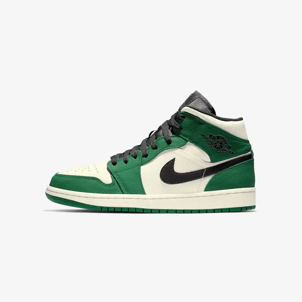 Jordan 1 Mid Verde Pino