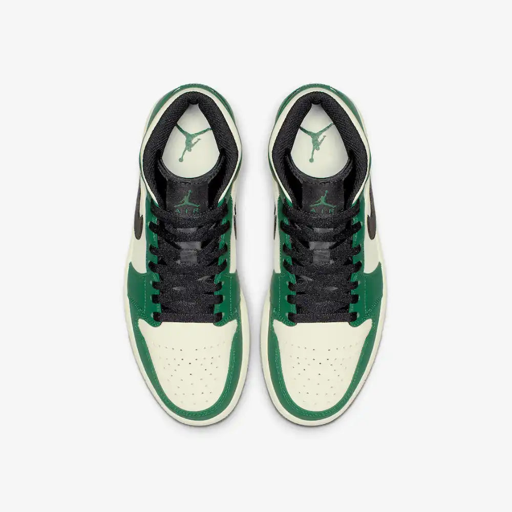 Jordan 1 Mid Verde Pino