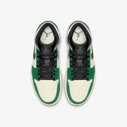 Jordan 1 Mid Verde Pino