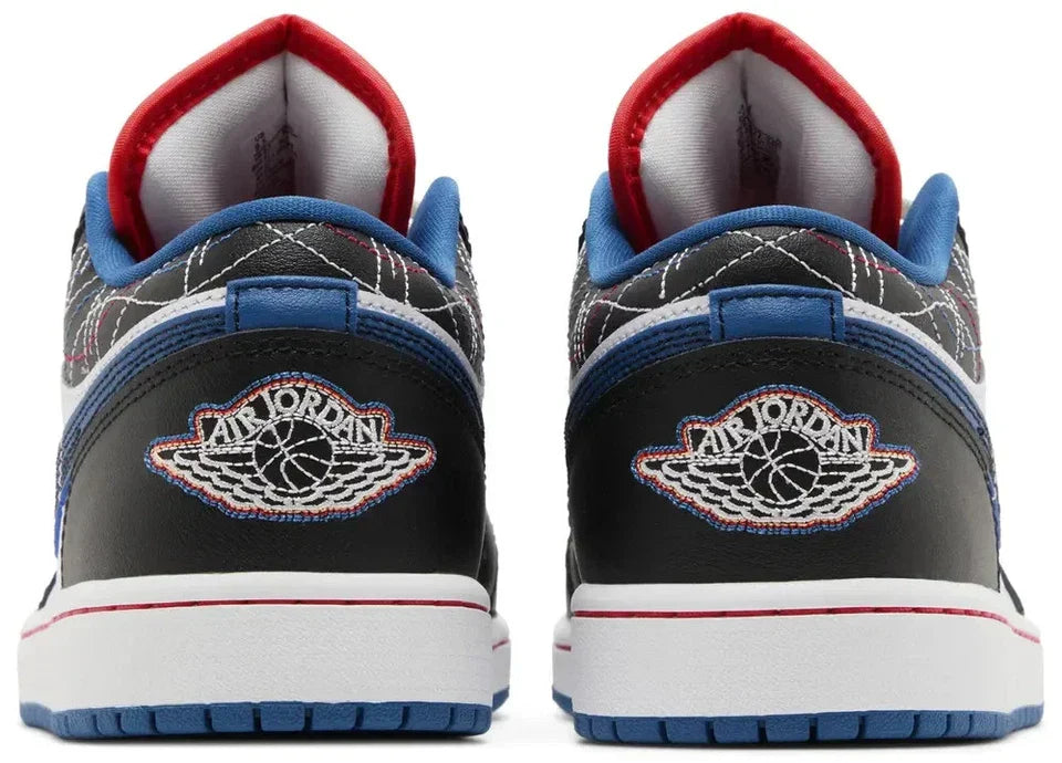 Jordan 1 Low SE Industrial Blue Sashiko